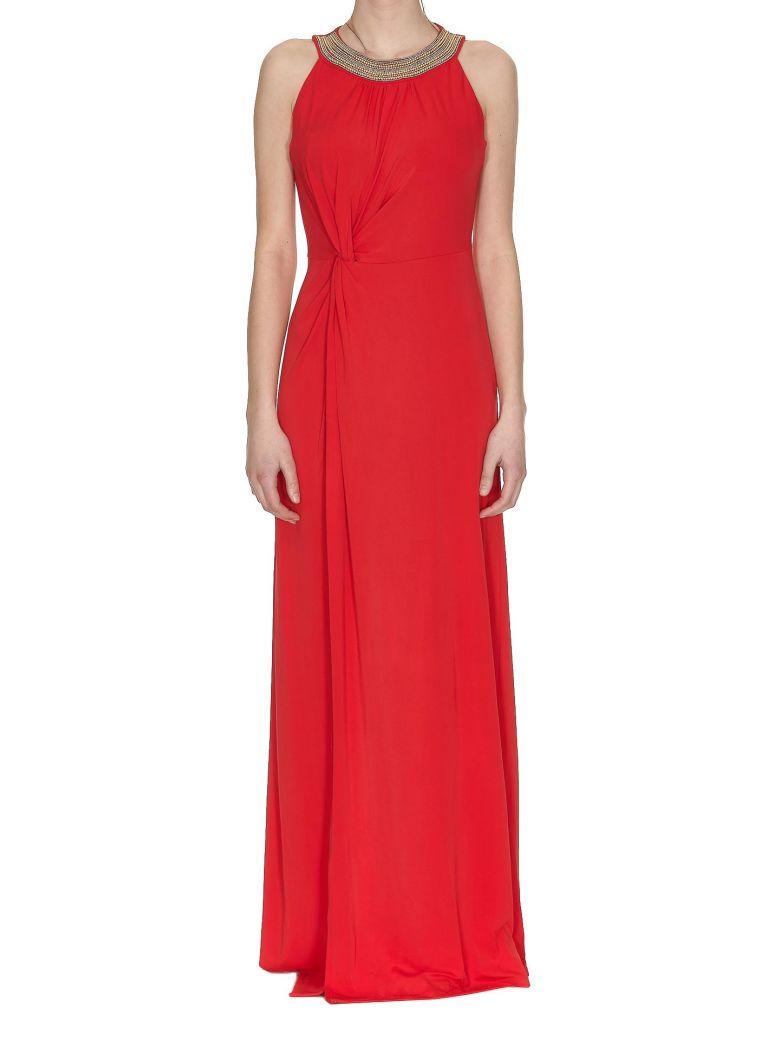 michael kors gowns red