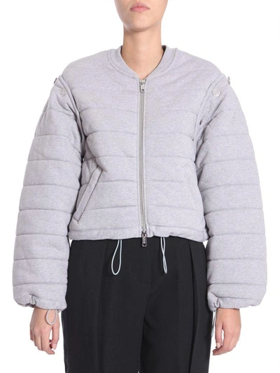 Shop 3.1 Phillip Lim / フィリップ リム Quilted Bomber Jacket In Grigio