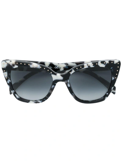 Shop Moschino Eyewear Cat Eye Sunglasses
