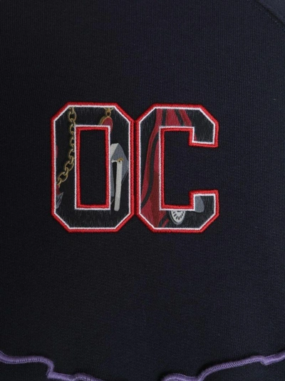 Shop Opening Ceremony Sweatshirt With Oc Patch In Blu