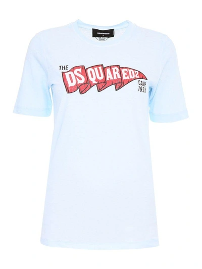 Shop Dsquared2 Printed T-shirt In Basic