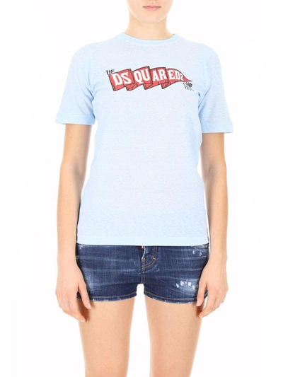 Shop Dsquared2 Printed T-shirt In Basic
