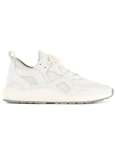 Shop Filling Pieces Origin Low Arch Runner Sneakers - White