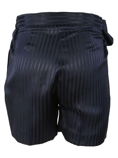 Shop Stella Mccartney Ruffled Shorts In Blu