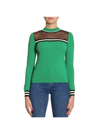 Shop Red Valentino Sweater Sweater Women  In Green