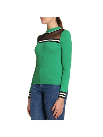 Shop Red Valentino Sweater Sweater Women  In Green