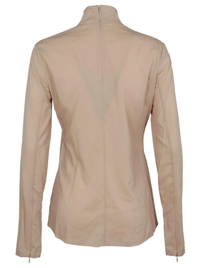 Shop Theory Turtleneck Top In Nude
