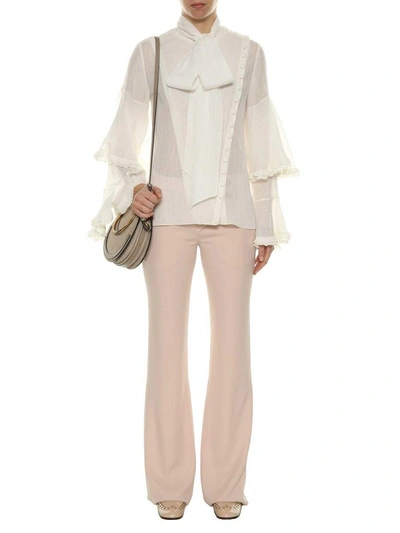 Shop Chloé Shirt In Bianco