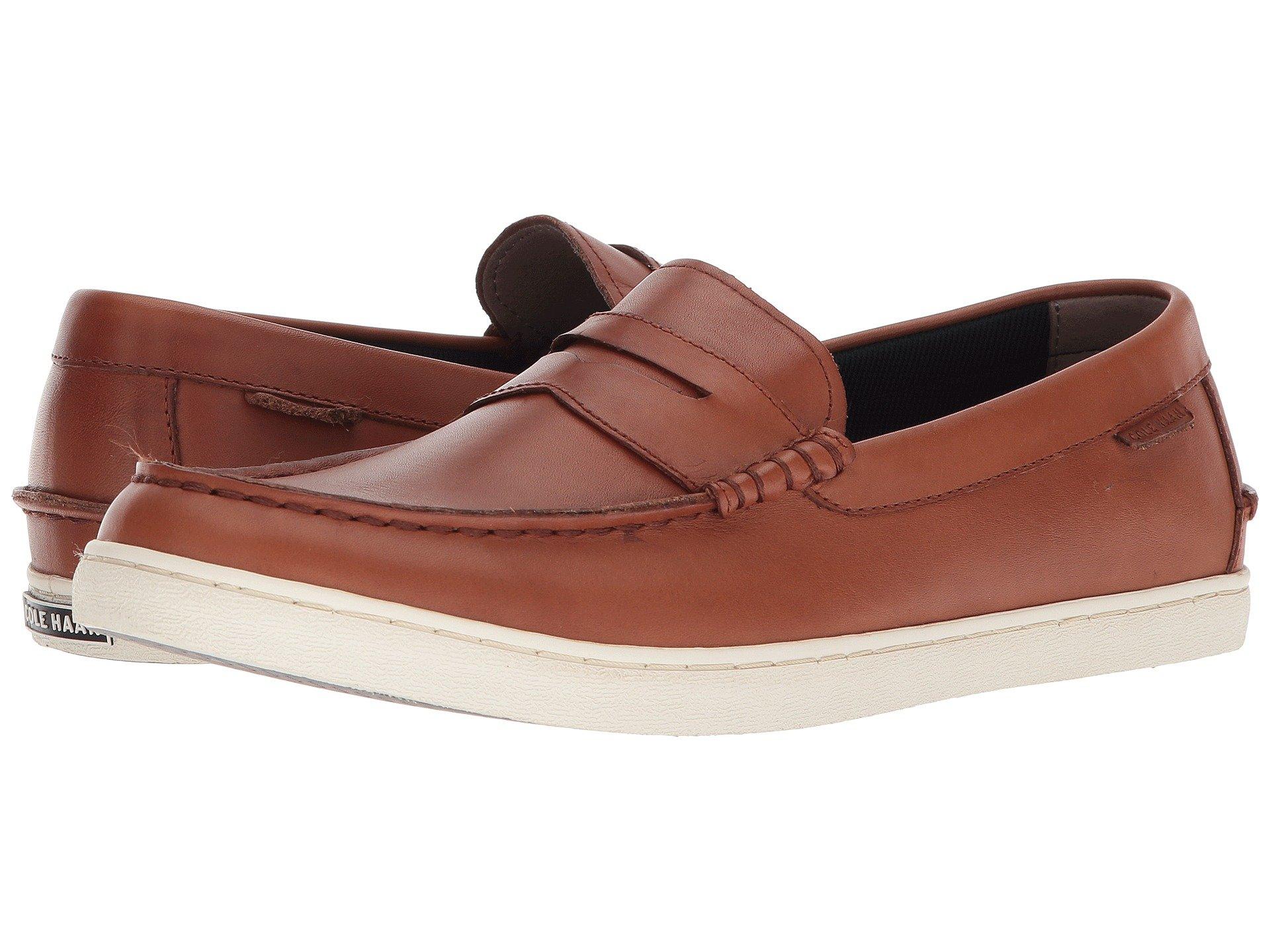 cole haan british tan loafers