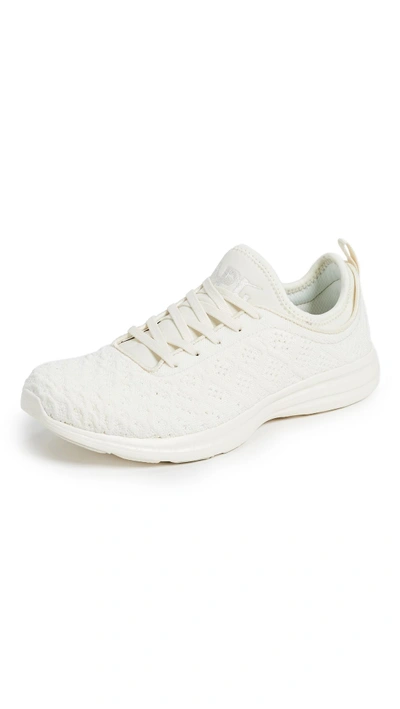 Shop Apl Athletic Propulsion Labs Techloom Phantom Running Sneakers In Off White
