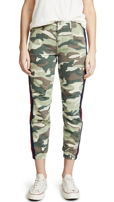 Shop Mother The No Zip Misfit Pants In Camouflage