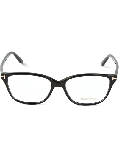 Shop Tom Ford Rectangle Frame Glasses