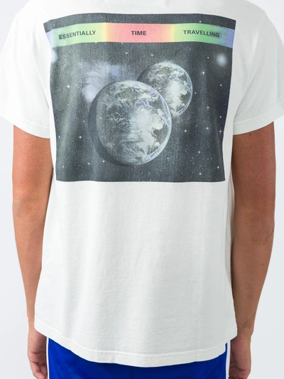 Shop Off-white X Art Dad Llc New Space Print T-shirt
