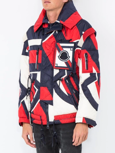 Shop Moncler X Craig Green Colour-block Zipped Jacket