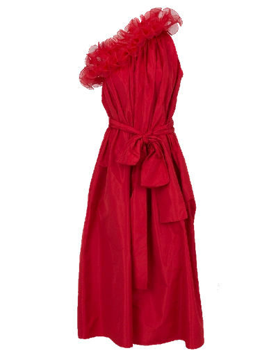 Shop Stella Mccartney Mylie Dress In Red