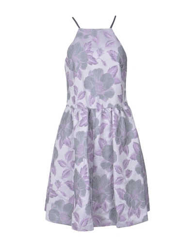 Shop Armani Collezioni Knee-length Dresses In Lilac