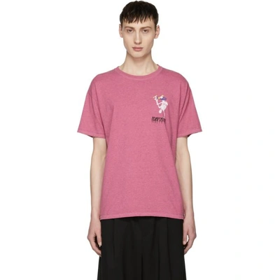 Shop Adaptation Pink Adapt Or Die Skater Vintage T-shirt In Pinblk