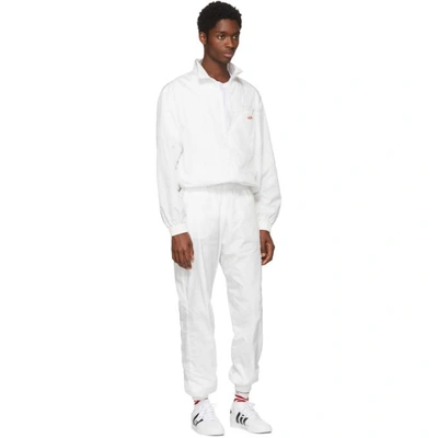 Shop Anton Belinskiy Ssense Exclusive White Satin Jacket