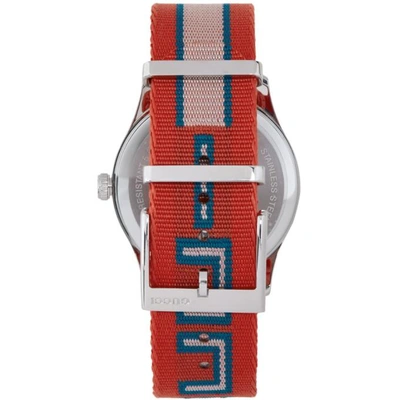 Shop Gucci Red G-timeless Watch