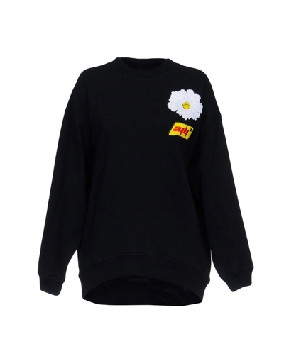 Shop Au Jour Le Jour Sweatshirt In Black