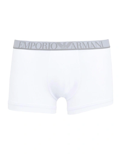 Shop Emporio Armani Boxer In White