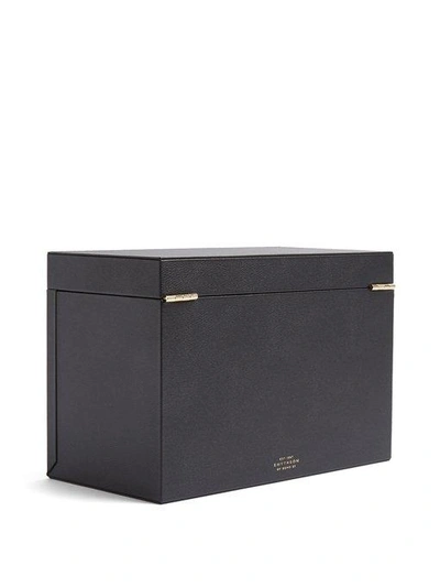 Smythson grosvenor rotary watch box sale