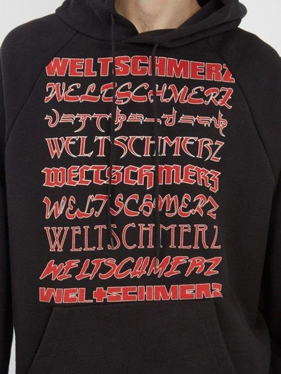 Vetements hot sale weltschmerz hoodie