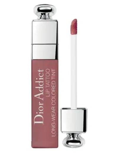 Shop Dior Addict Long-wear Lip Tattoo Tint In Natural Berry