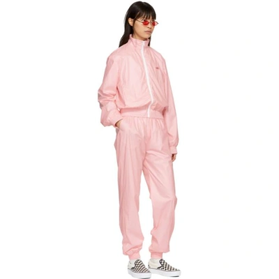 Shop Anton Belinskiy Pink Satin Jacket