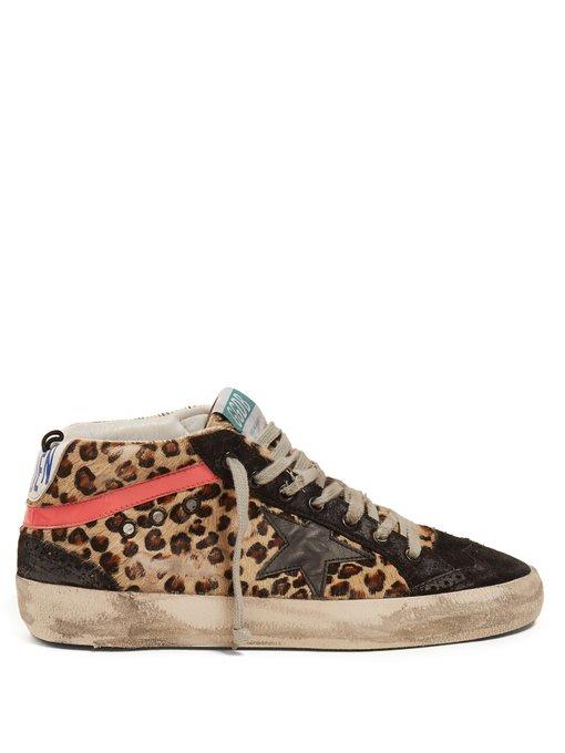 golden goose leopard mid star