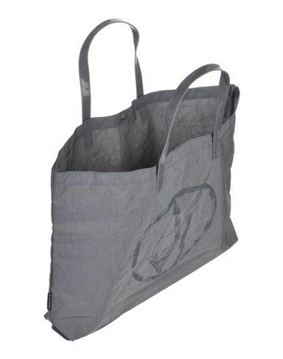 Shop Armani Jeans Handbag In Grey