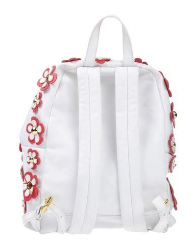 Shop Moschino Backpack & Fanny Pack In White
