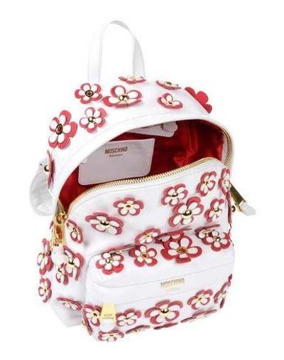 Shop Moschino Backpack & Fanny Pack In White