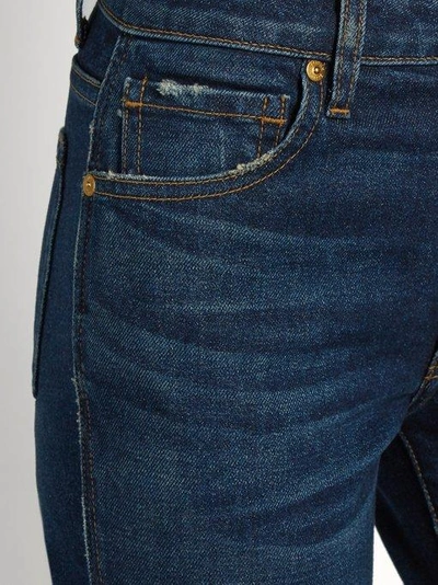 Khaite Kassandra Mid-rise Skinny-leg Jeans In Dark Denim | ModeSens