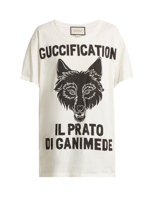 guccification t shirt black