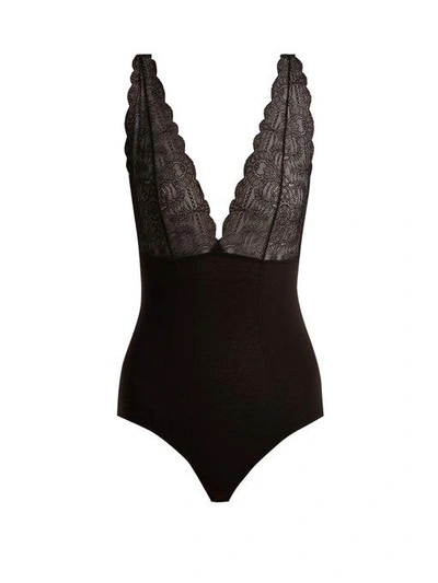 AND/OR Wren Lace Body, Black