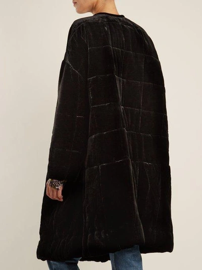 Isabel marant tao discount oversized velvet coat