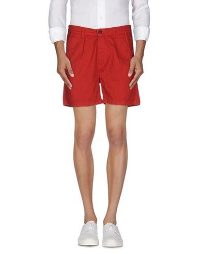 Shop Macchia J Bermudas In Red