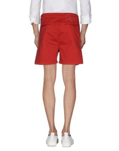 Shop Macchia J Bermudas In Red