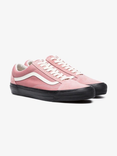 Shop Vans Pink Og Old Skool Lx Sneakers In Pink&purple