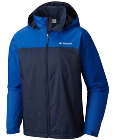 Shop Columbia Men's Glennaker Lake Packable Jacket In Collegiate Navy/azul