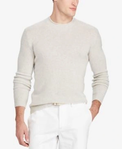 Shop Polo Ralph Lauren Men's Cashmere Sweater In Grey