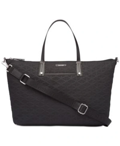 Shop Calvin Klein Athleisure Extra-large Tote In Black