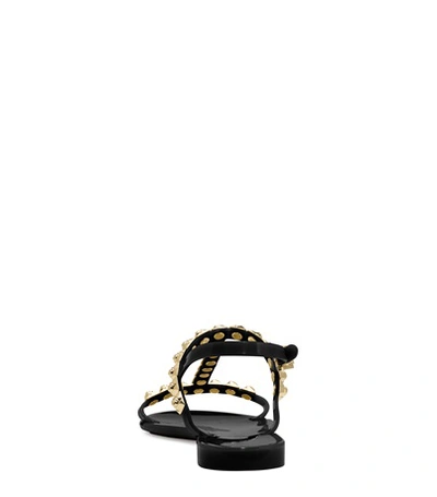 Shop Stuart Weitzman The Jelrose Sandal In Black Jelly