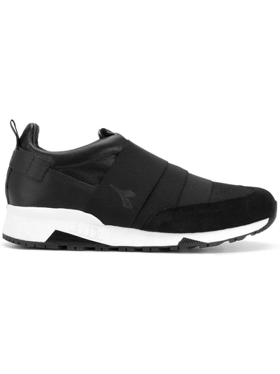 Shop Diadora Slip-on Heritage Sneakers - Black