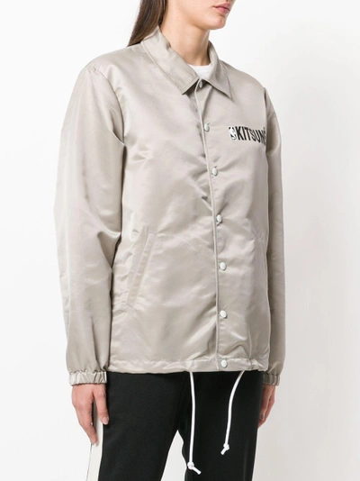 Shop Maison Kitsuné Logo Lightweight Jacket