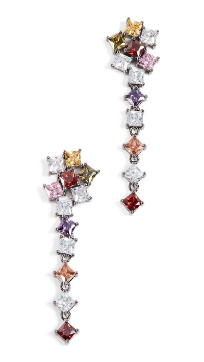 Shop Theia Jewelry Celine Earrings In Multi