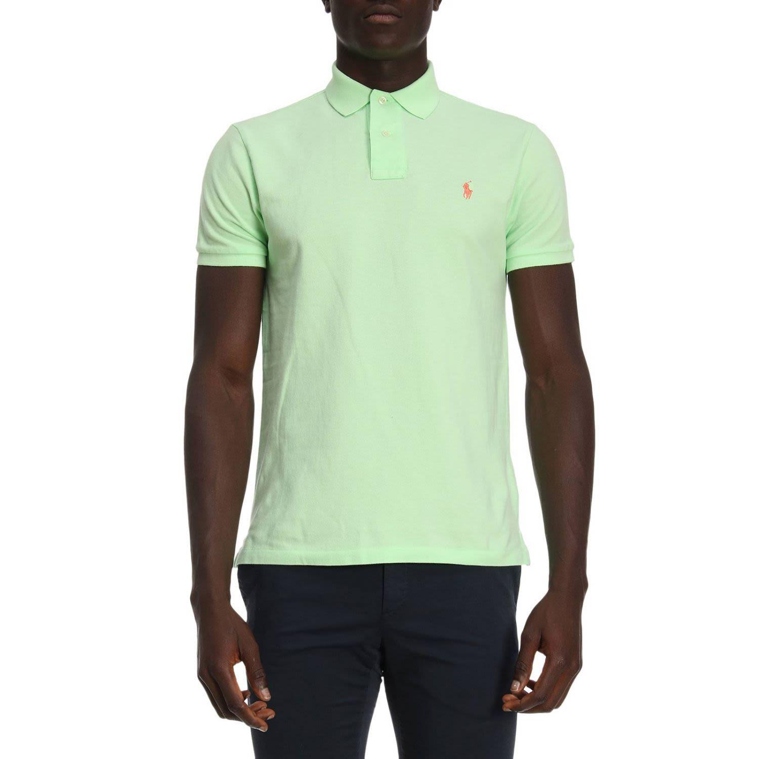 lime green ralph lauren t shirt