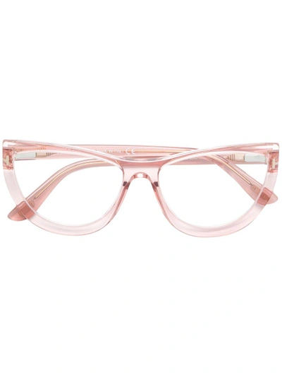 Shop Tom Ford Eyewear Cat Eye Glasses - Nude & Neutrals