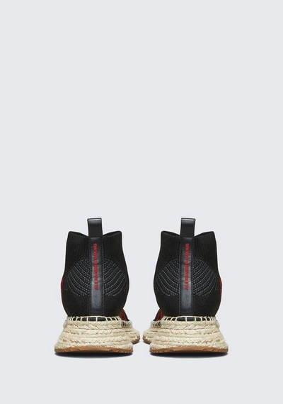 Shop Alexander Wang Dakota Knit Espadrille In Black